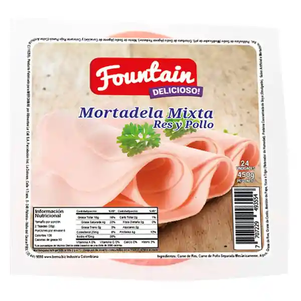 Mortadela Mixta Fountain