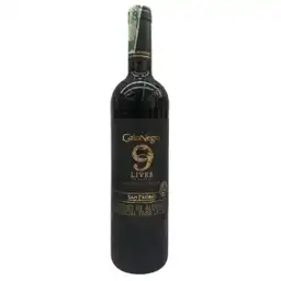 Vino Gato Negro Reserva 9 Vidas Cabernet Saugn 750 Ml