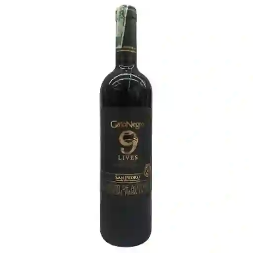 Vino Gato Negro Reserva 9 Vidas Cabernet Saugn 750 Ml