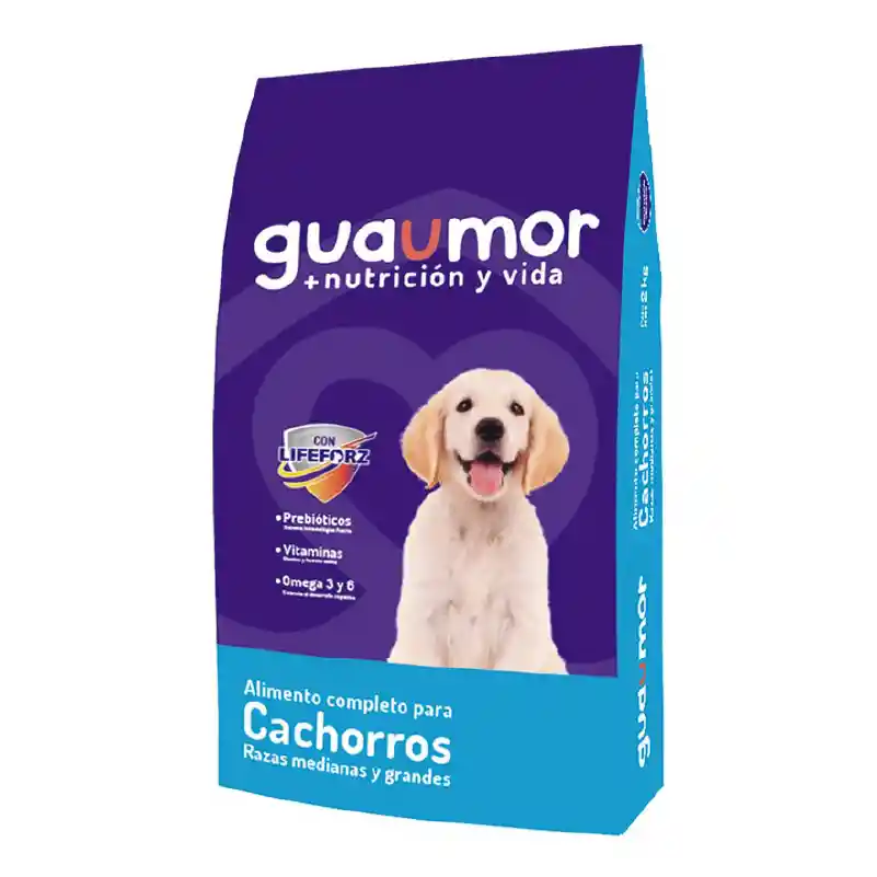 Guaumor Alimento para Perro Cachorro Raza Mediana y Grande