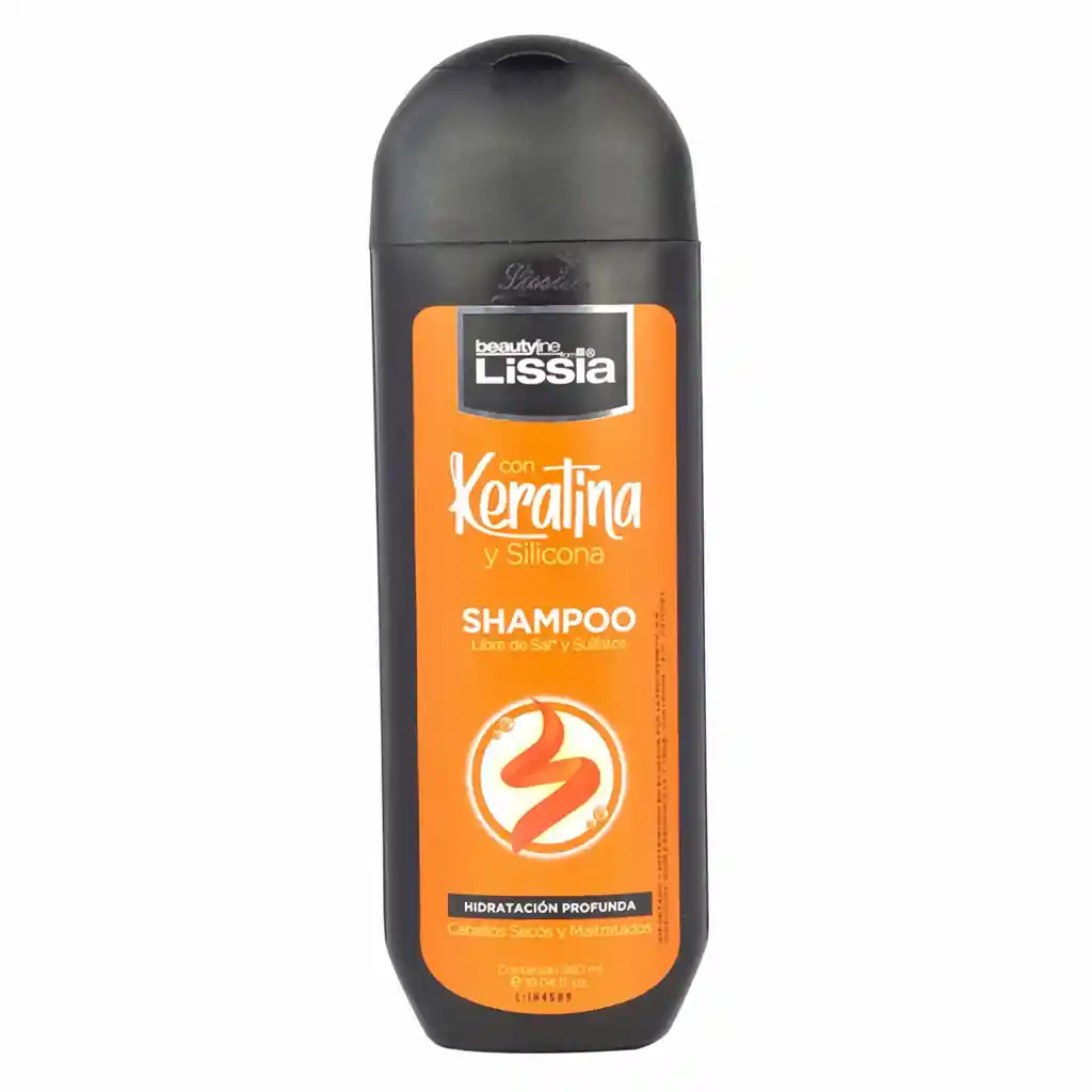 Lissia Shampoo Con Keratina Y Silicona 560 Ml