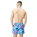 Pantaloneta Digital Printed Leisure 16 Pulgadas Hombre Azul-s