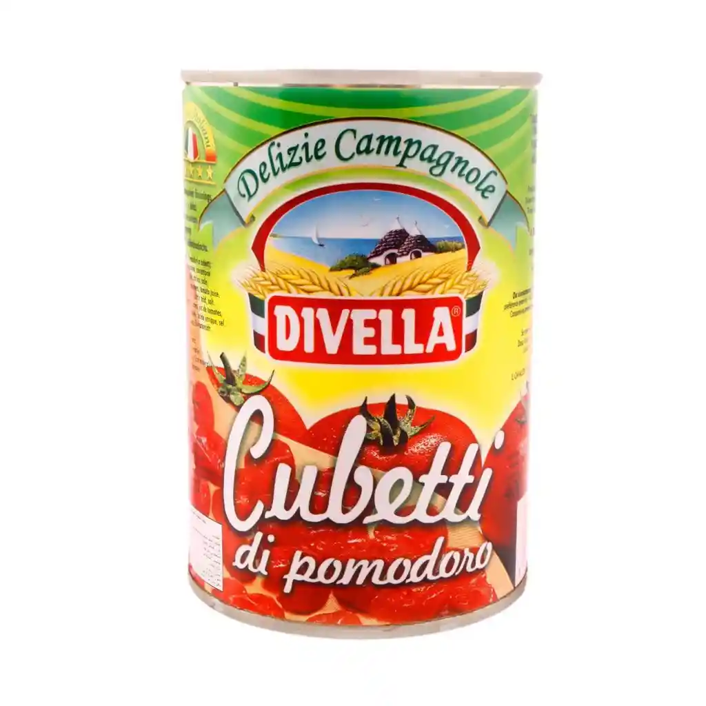 Divella Tomate Cubetti di Pomodoro 