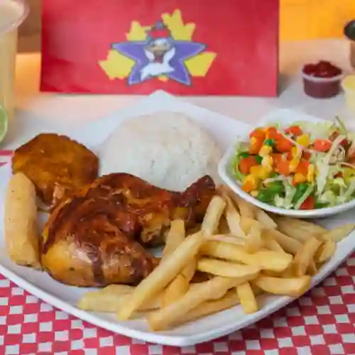 Bandeja Pollo Asado