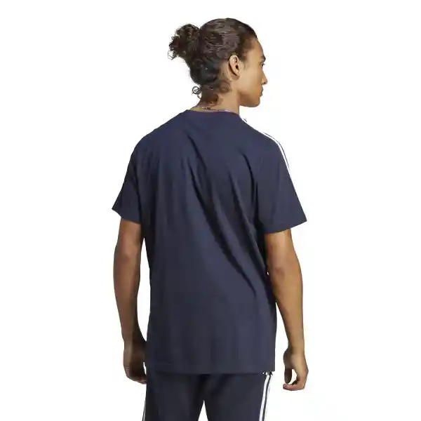 Adidas Camiseta M 3s Sj T Para Hombre Azul Talla L