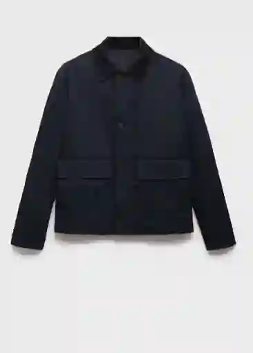 Chaqueta Mac Navy Talla L Hombre Mango
