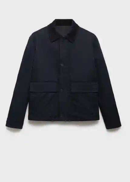 Chaqueta Mac Navy Talla L Hombre Mango