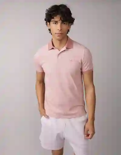 Polo Hombre Rojo Talla Large 4693629 American Eagle