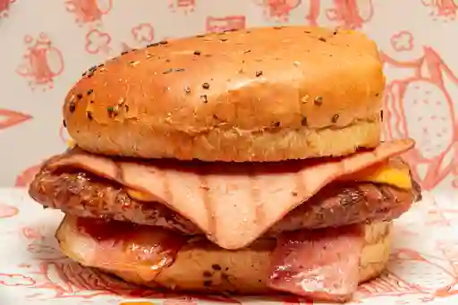Hamburguesa súper ranchera especial 160g