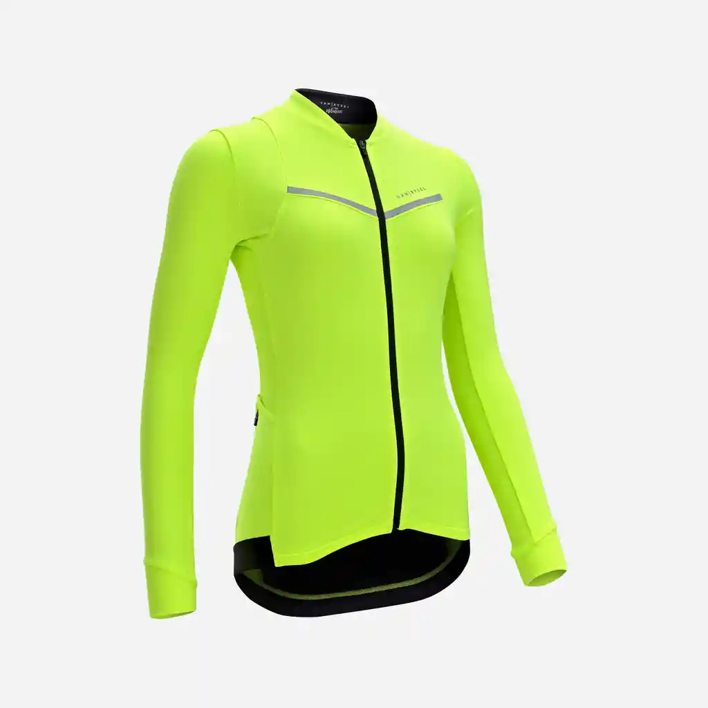 Jersey Ciclismo de Rutaracer Mujer Van Rysel -reflectiva