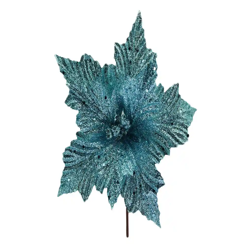 Navilandia Flor Tipo Seda Azul Cielo 25 Cm