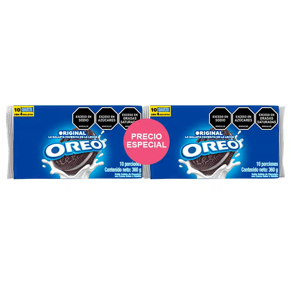 Galleta Oreo Original X20 Und