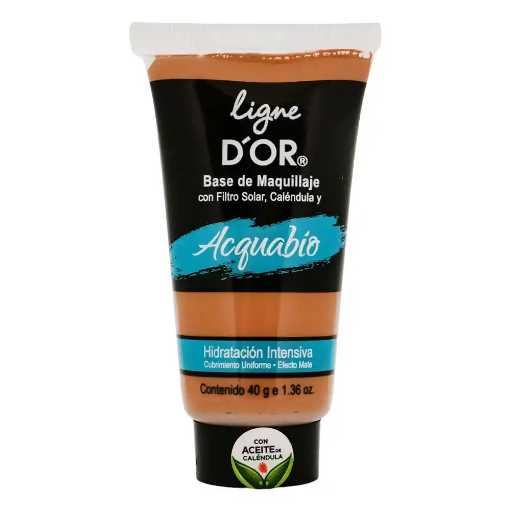 Base Ligne Dor Maquill Acquabio Nude