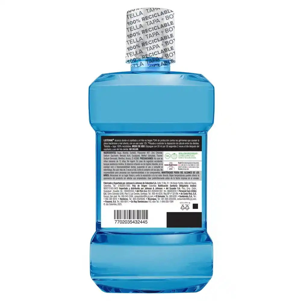 Enjuague Bucal LISTERINE Control Calculo 500 ML