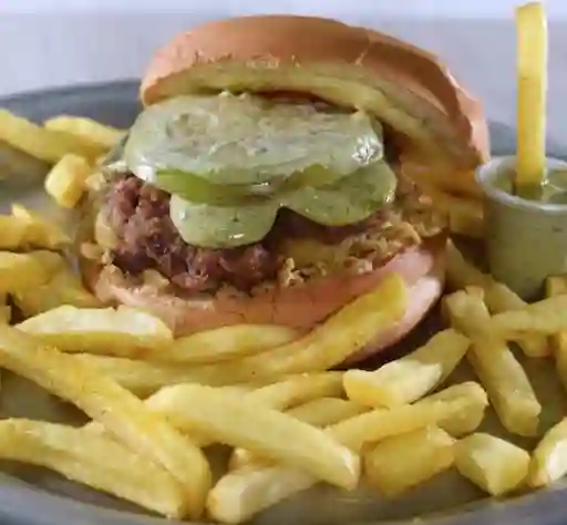 Hamburguesa de Res en Combo
