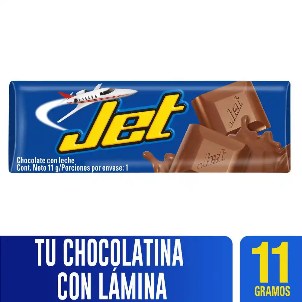 Chocolatina Leche Jet
