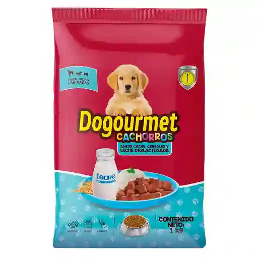 Dogourmet Alimento para Perros Cachorros Leche Carne y Cereales