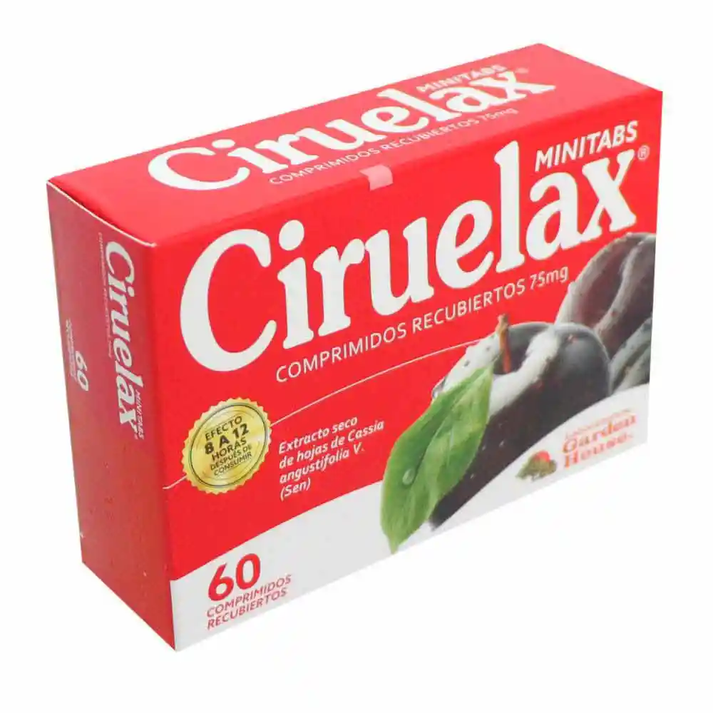 Ciruelax Laxante Natural Minitabs (75 mg)