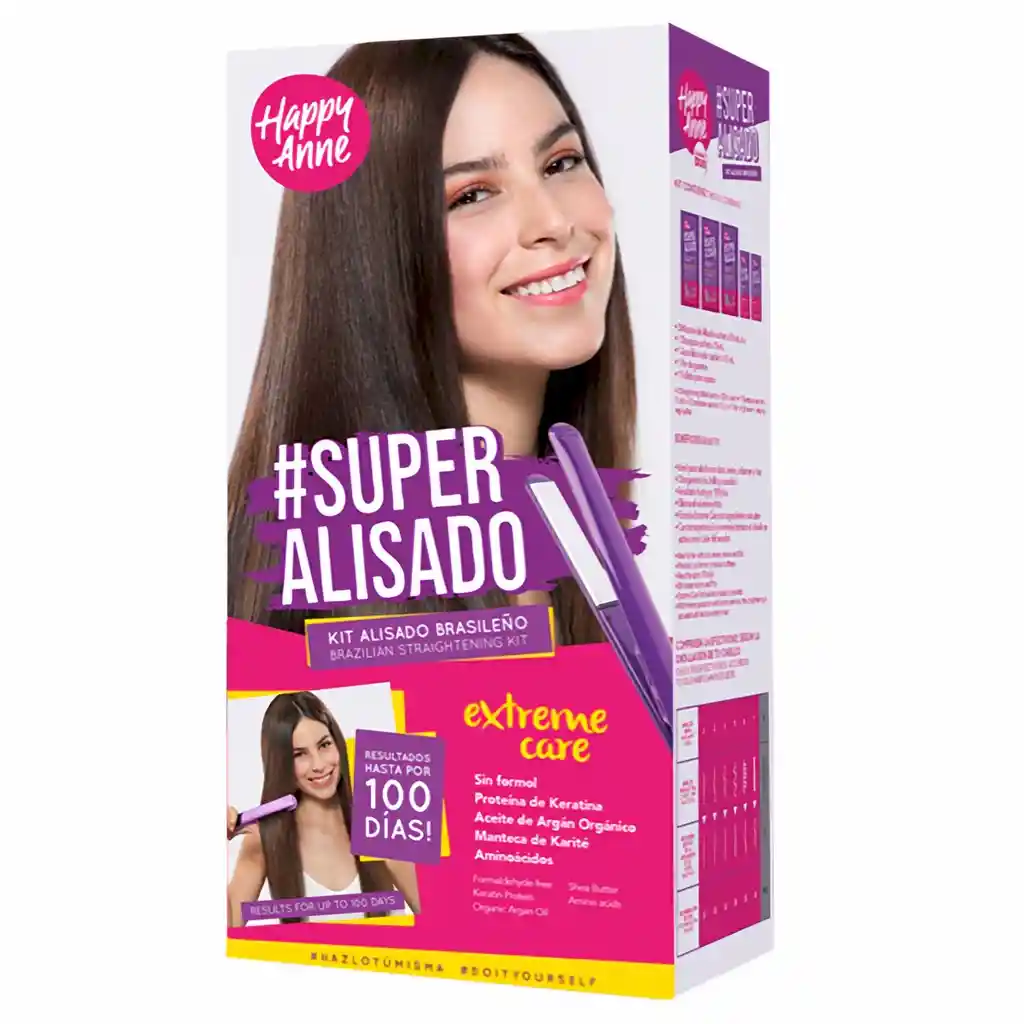Happy Anne Kit de Keratina de Alisado 150 mL