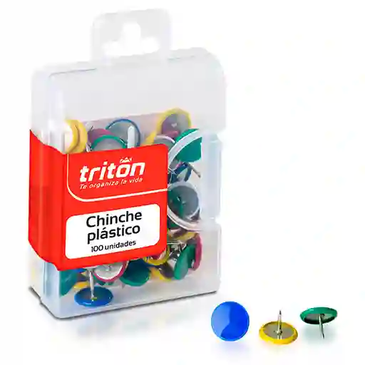 Triton Chinches 5302Tbtt01 Plastificados - 100 Und