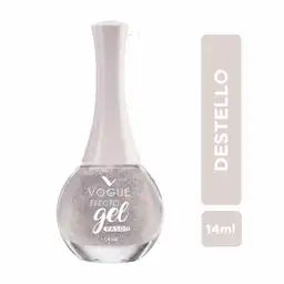 Esmalte Efecto Gel Destello Gris
