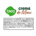 Crema de Mani 100 % Taeq