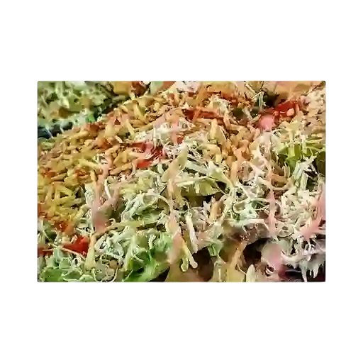 Salchipapa Mixta Carne y Pollo