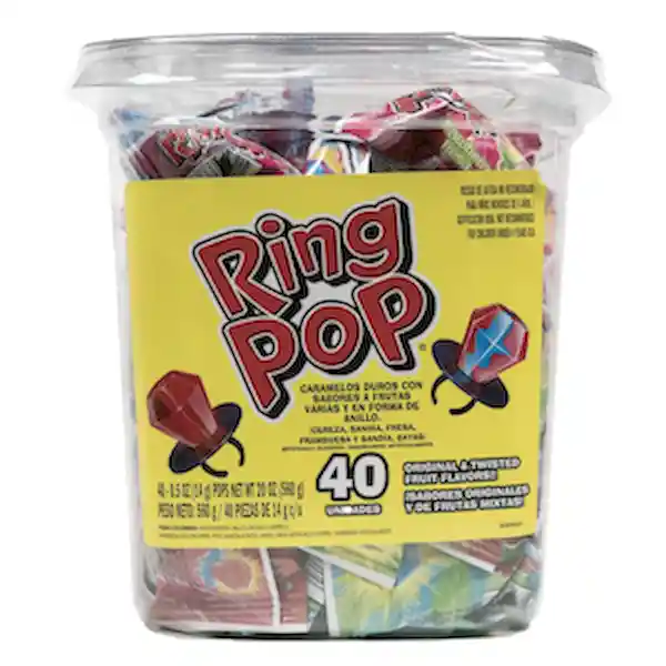 Ring Pop - Paletas de Anillo Para Fiestas