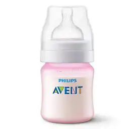 Avent Tetero Anticólico Rosado Capacidad 125 mL