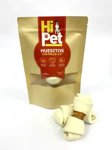Hi Pet Snack Para Perro Huesitos Con Pollo 4-5