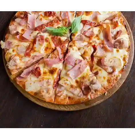 Pizza Jamón y Queso Personal