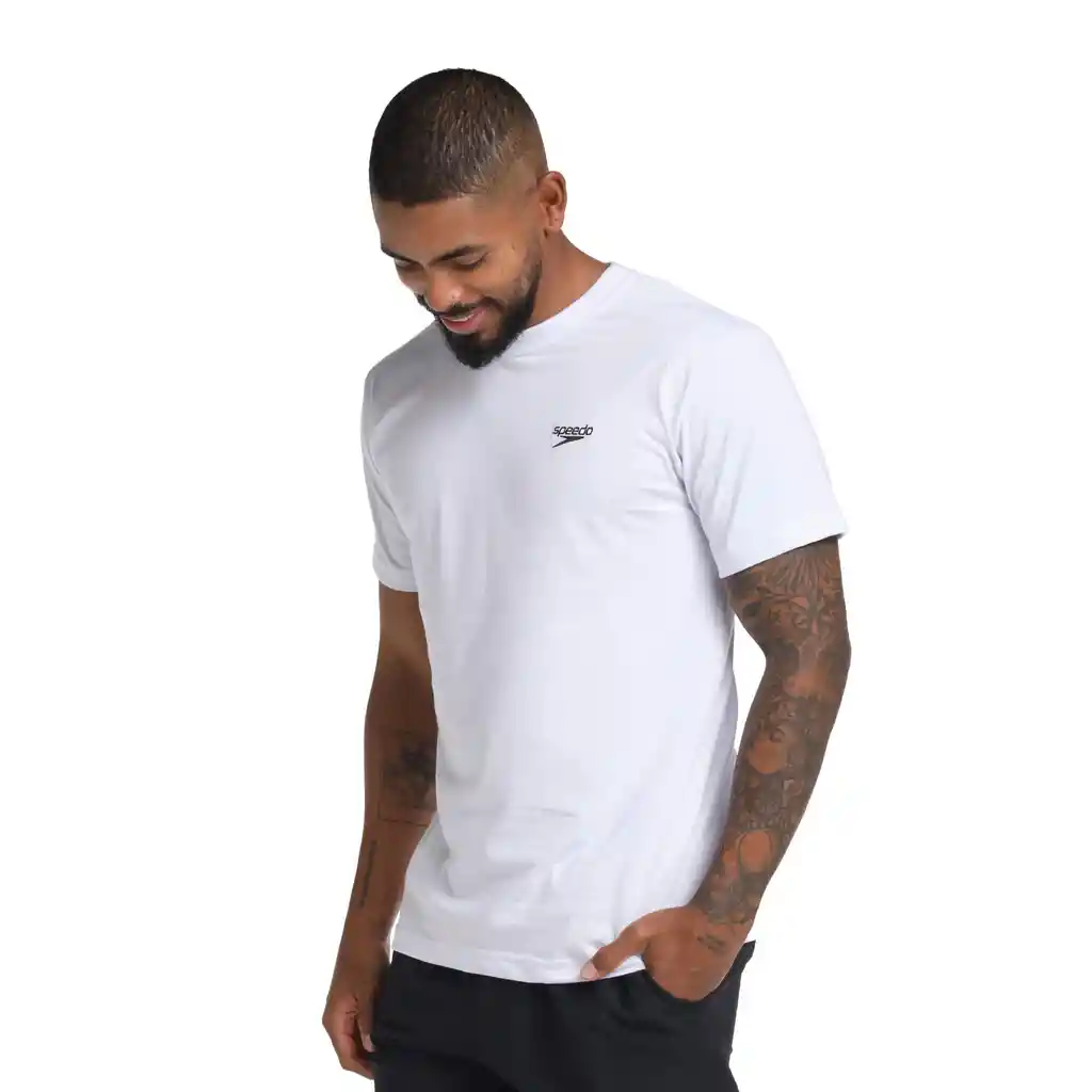 Camiseta Manga Corta Classic Catch Hombre Blanco-s