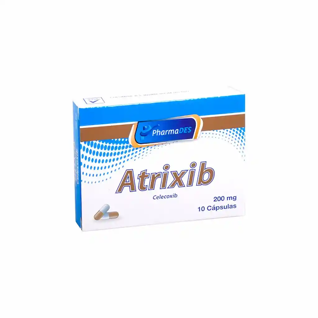 Atrixib 10 Cápsulas (200 mg)