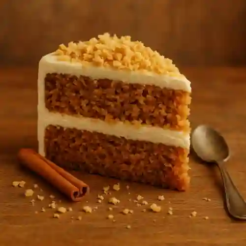 Porción de Torta de Zanahoria