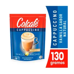 Colcafé Mezcla para Café Cappuccino Sabor a Vainilla Natural