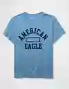 Camiseta Mujer Azul Talla Medium 1151421 American Eagle