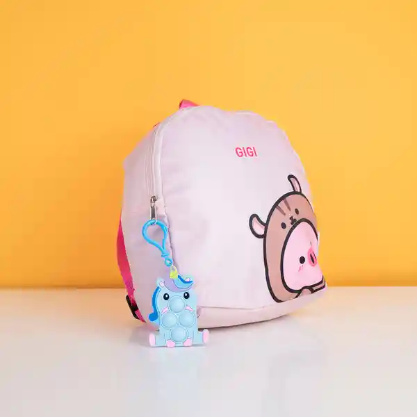 Adorno Juguetes Sensoriales Antiestrés Unicornio Azul Miniso