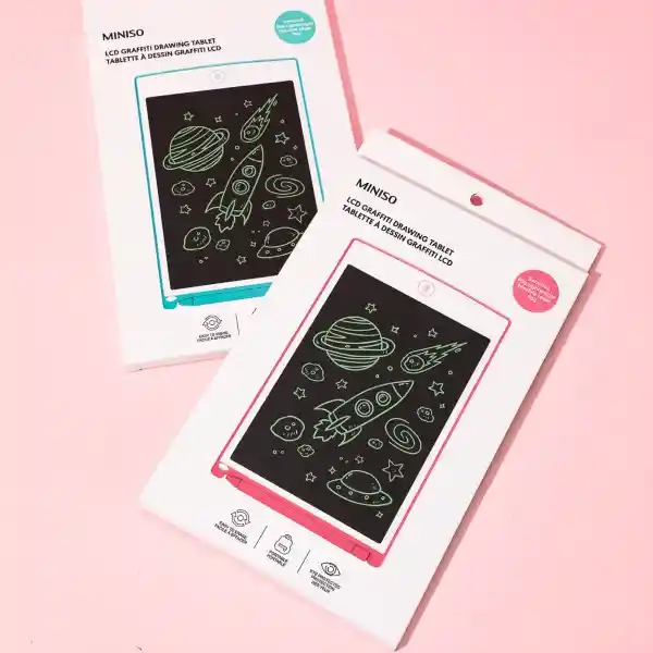Tablet Para Dibujar Azul Lcd Miniso