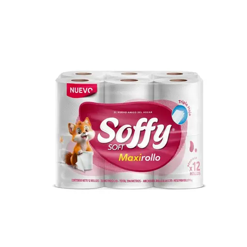 Papel Higiénico Rendidor - Soffy X 12 Uds