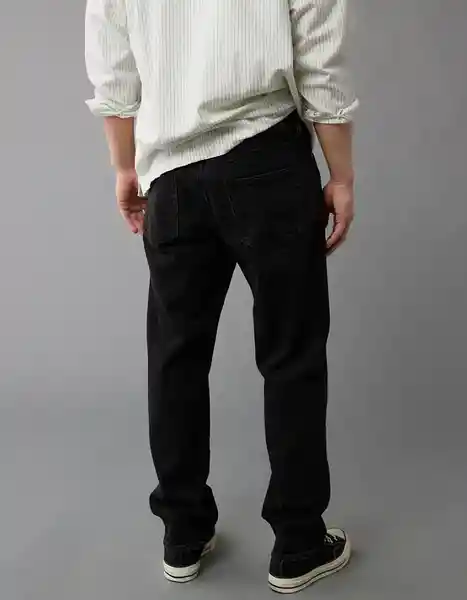 Jean Hombre Negro Talla 34 x 30 6827167 American Eagle