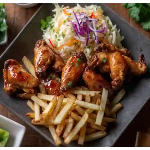 Alitas Gourmet (ajillo O Bbq)