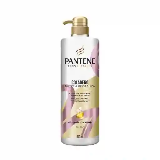 Pantene Acondicionador Sin Sal Pro-V Miracles Colageno Rinse