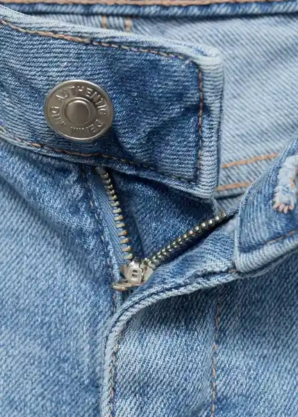 Short Rolltm Tejano Medio Talla 23 Teen Niñas Mango