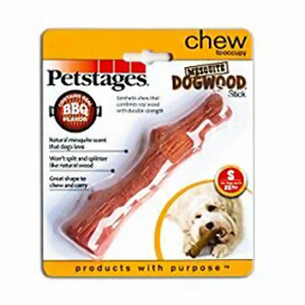 Petstages Juguete Dogwood Small Sabor Bbq