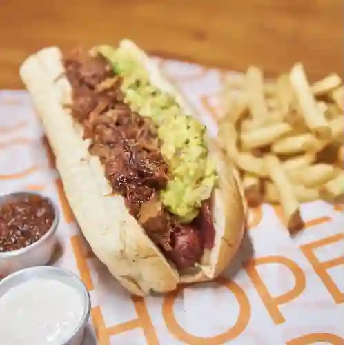 Hot Dog Mexican Style