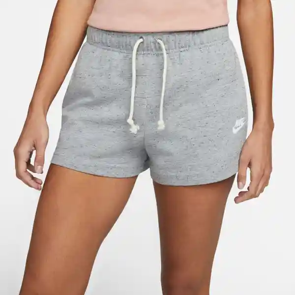 Nike Short Nsw Gym Vntg Pe Para Mujer Gris Talla L