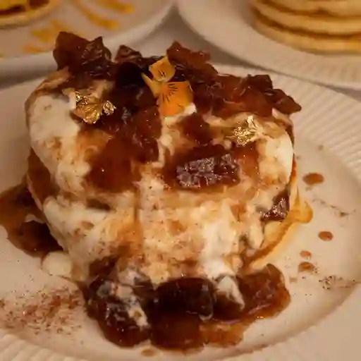 Pancakes manzana y canela