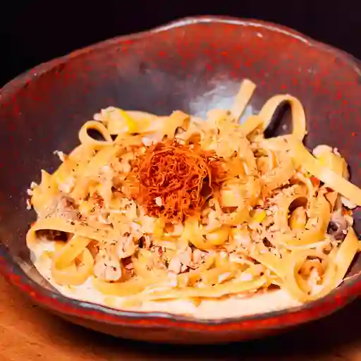 Pasta cremosa vegetariana