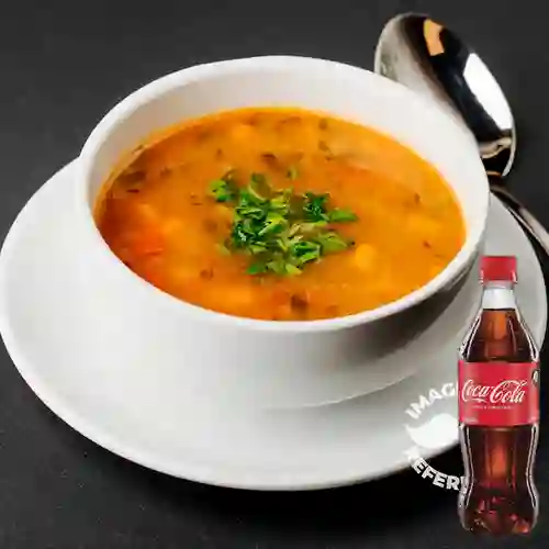 Combo Sopa + Coca Cola Original 600ML