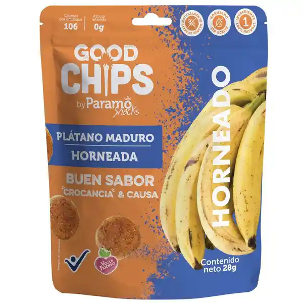 Good Chips Plátano Maduro Horneado